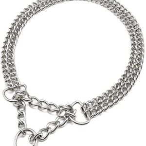 Double Collar Choke Chain