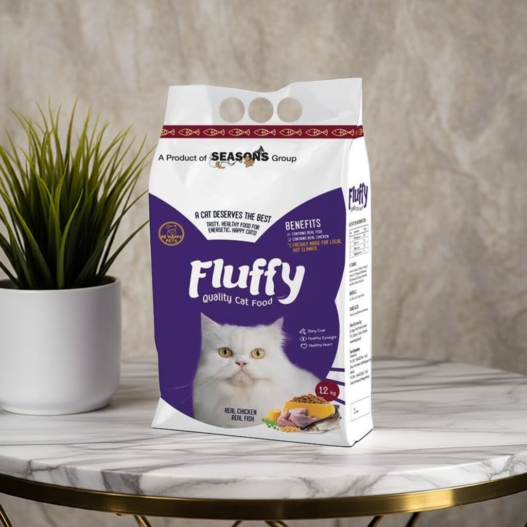 Fluffy Cat Food - 1.2 KG