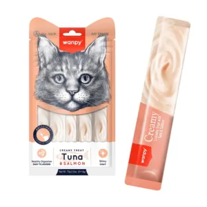 Wanpy Creamy Likable Cat Treats Tuna &amp Salmon 70 g Pouch