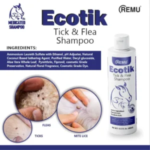 Remu Ecotik Tick & Flea Medicated Shampoo